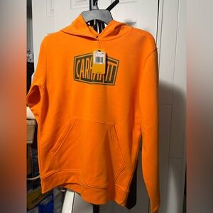 Carhartt Boys L Bright Orange Hoodie